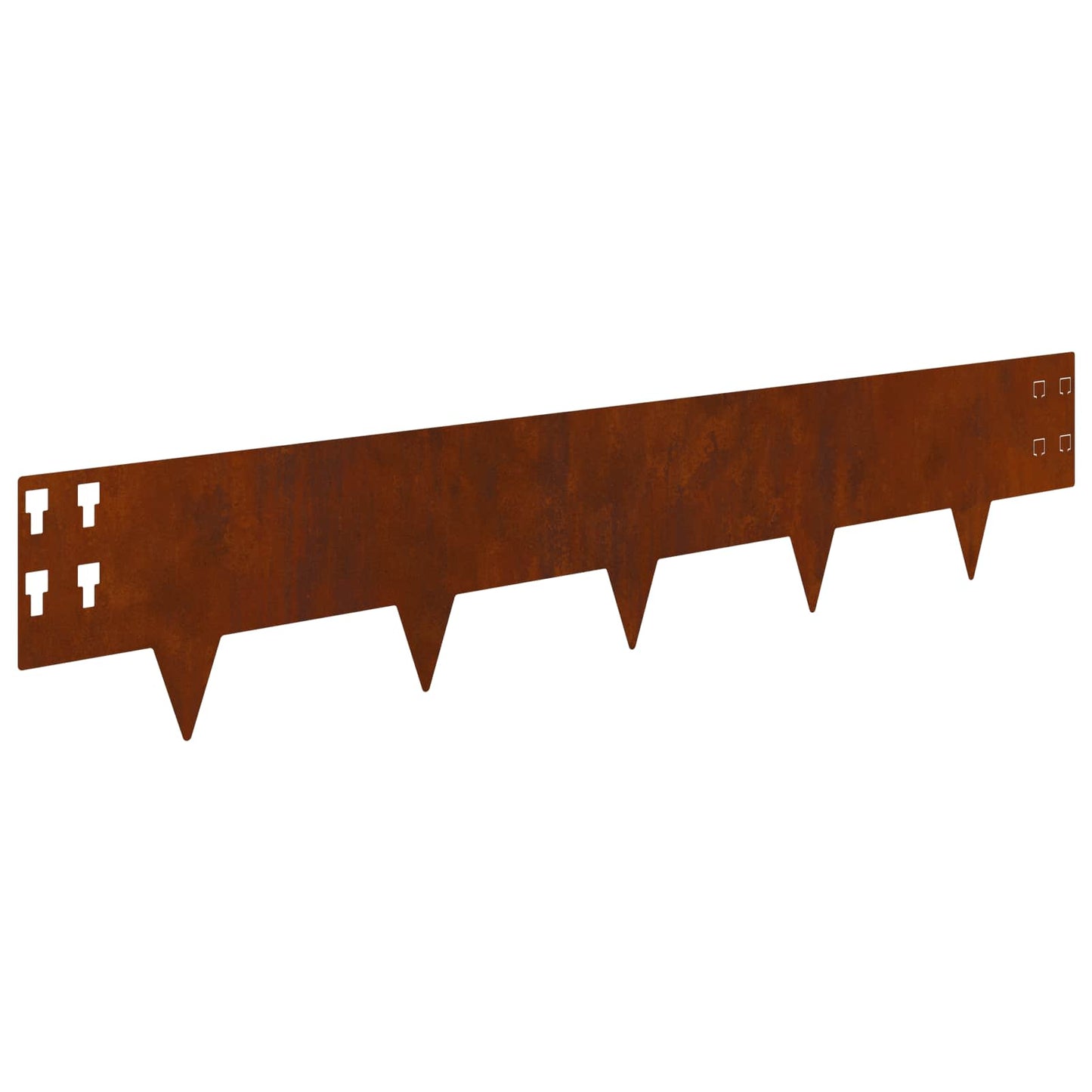 Plænekant 30 pcs 100 x 20 cm Stål Rusten