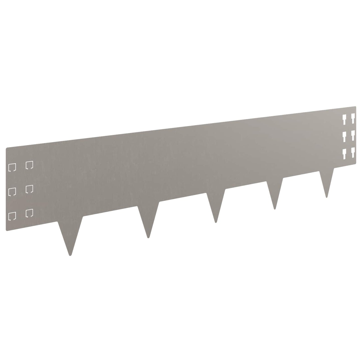 Plænekant 10 pcs 100 x 25 cm Stål Rusten