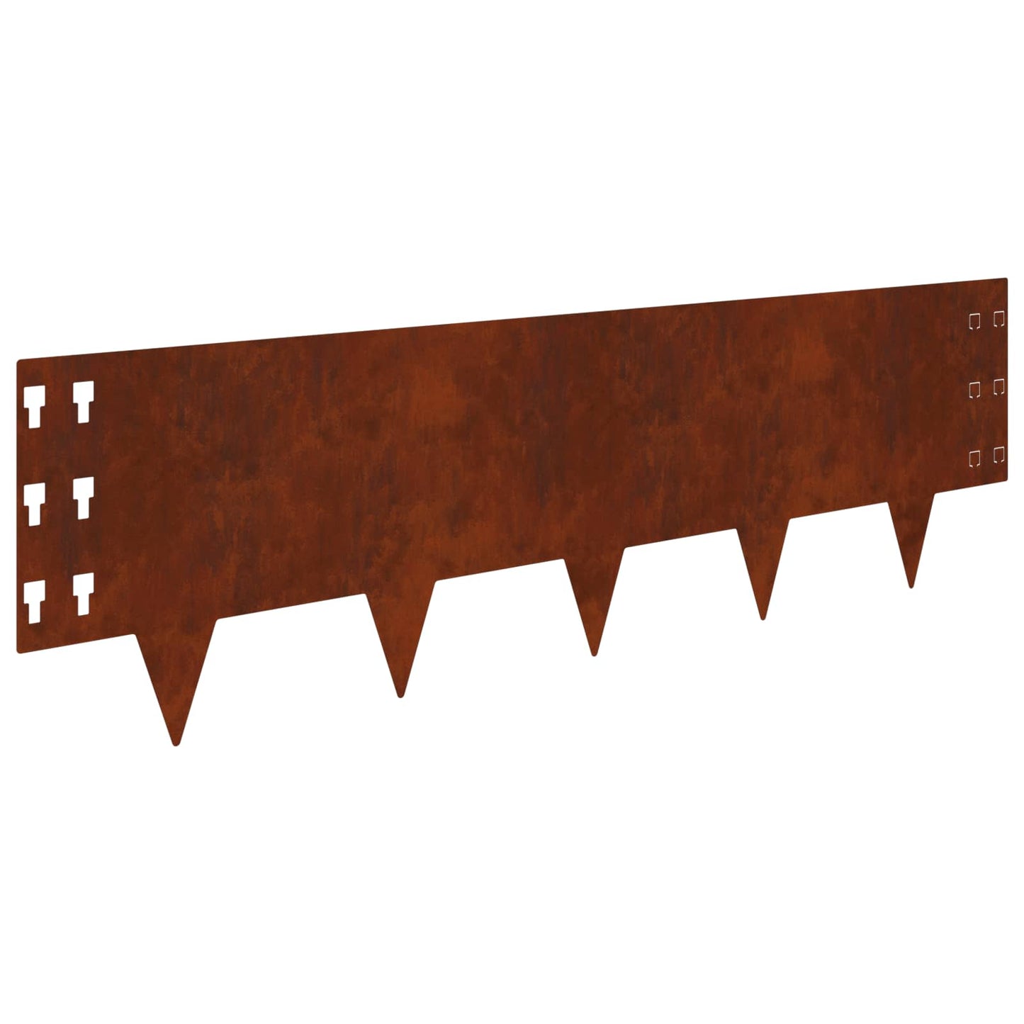Plænekant 20 pcs 100 x 30 cm Stål Rusten