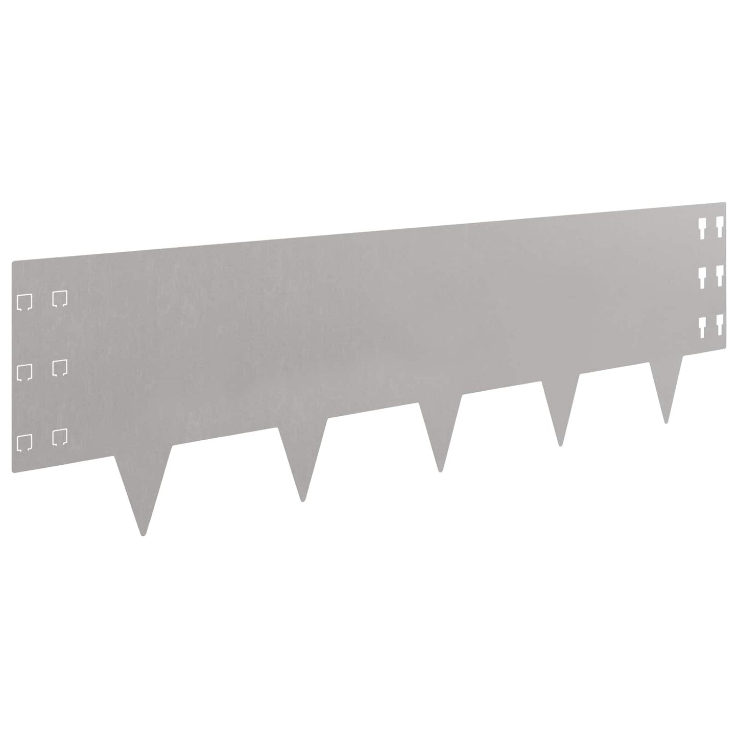 Plænekant 30 pcs 100 x 30 cm Stål Rusten