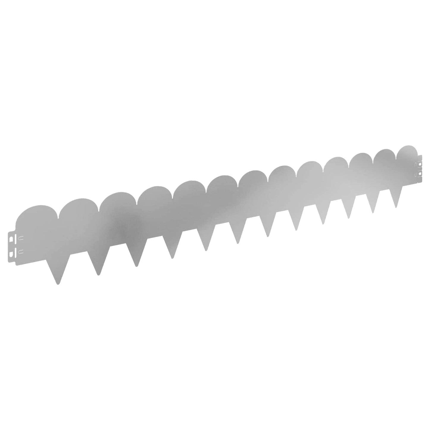 Plænekant 50 pcs 103 x 15 cm Stål Sølv