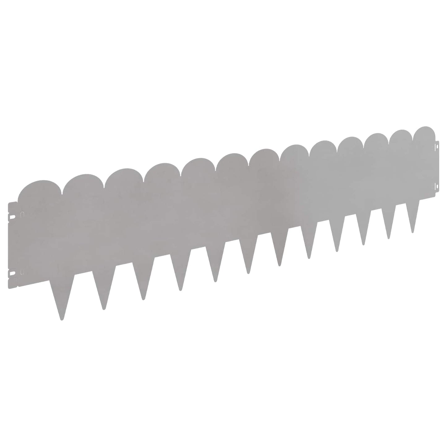 Plænekant 10 pcs 103 x 25 cm Stål Sølv