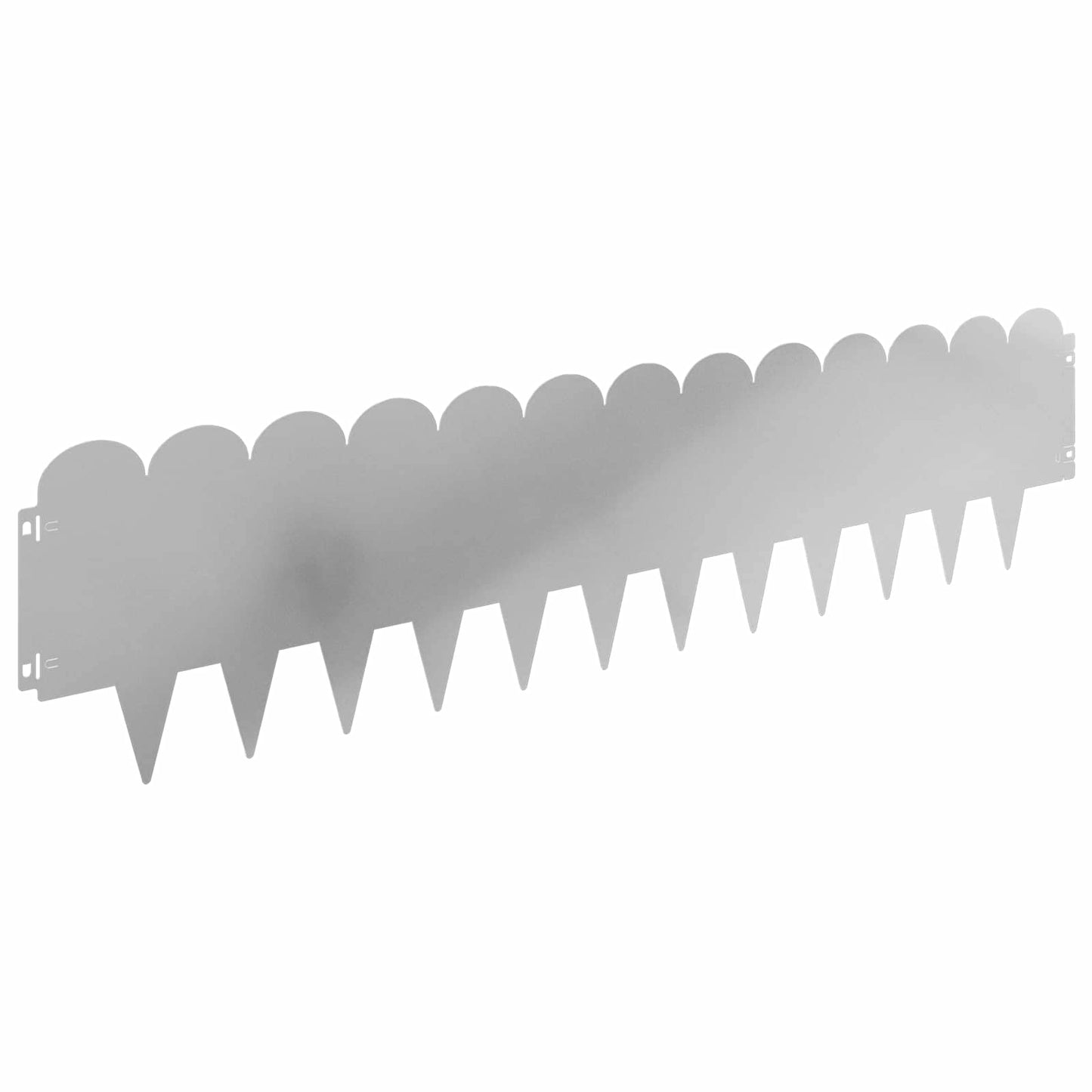 Plænekant 20 pcs 103 x 25 cm Stål Sølv