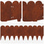 Plænekant 10 pcs 103 x 25 cm Stål Rusten