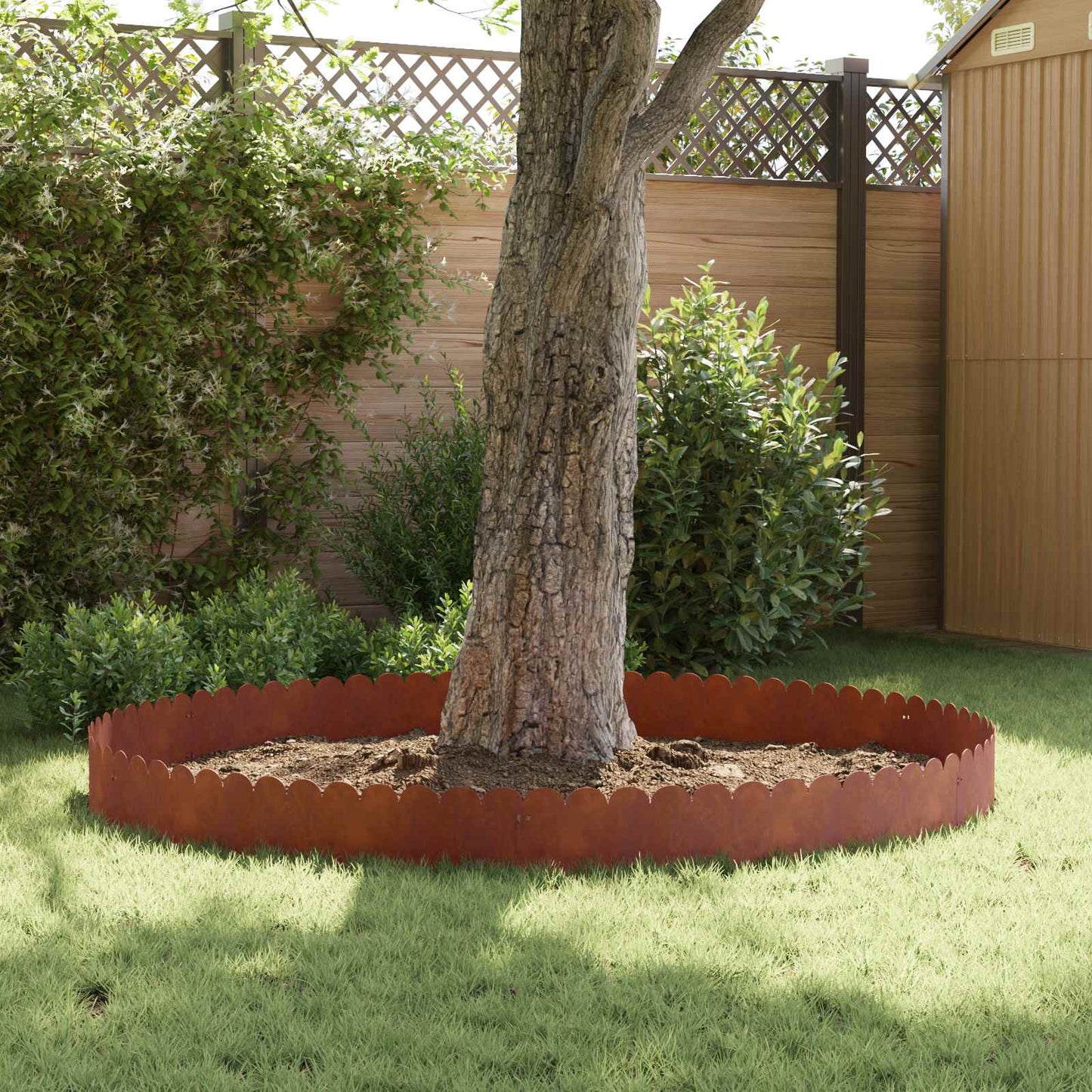 Plænekant 20 pcs 103 x 25 cm Stål Rusten