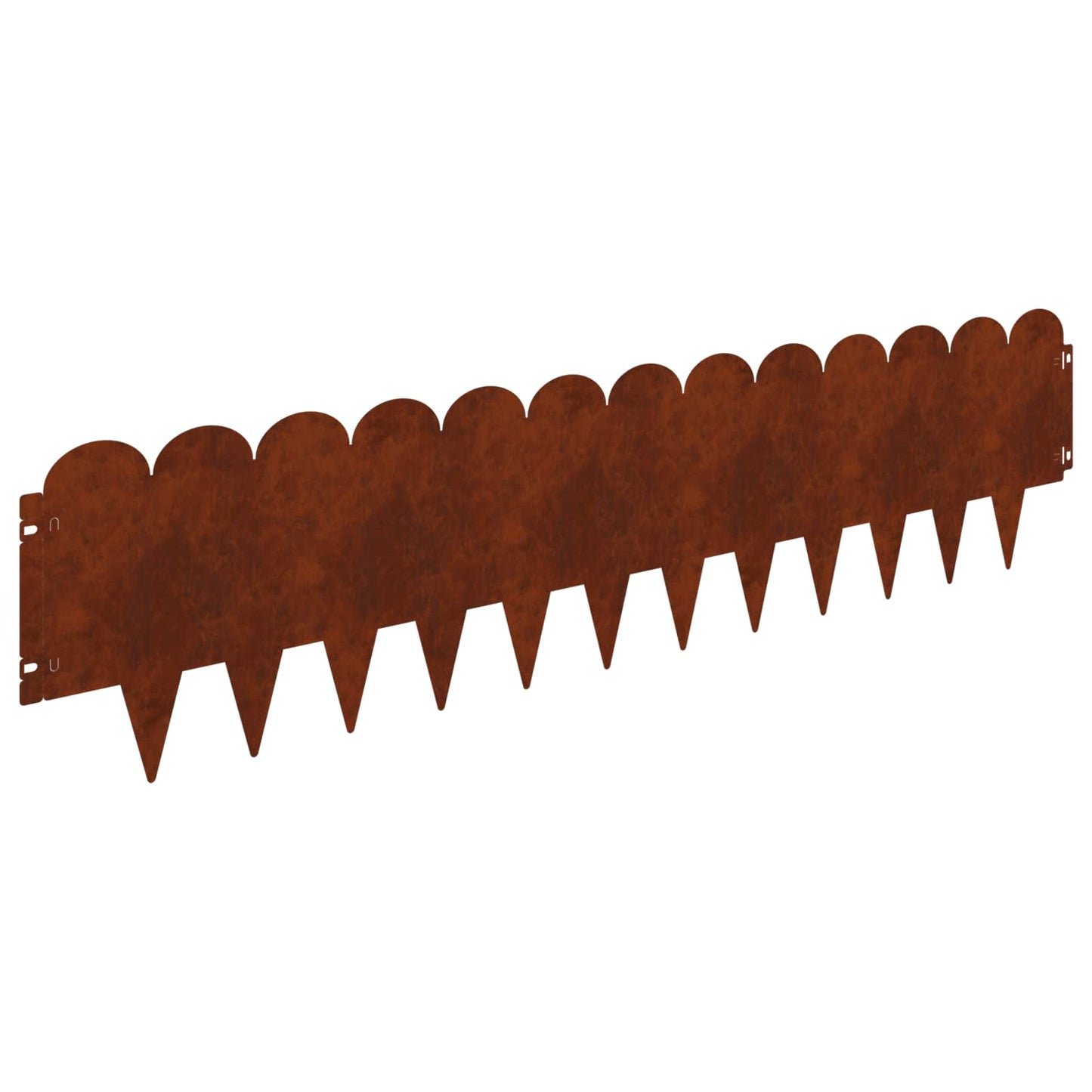Plænekant 30 pcs 103 x 25 cm Stål Rusten