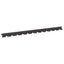 Plænekant 20 pcs 102 x 4 x 4 cm Stål Sort