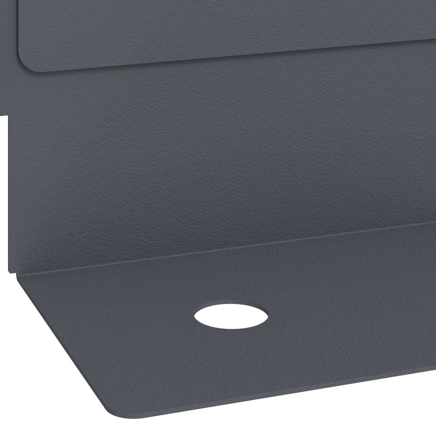 Plænekant 20 pcs 102 x 4 x 4 cm Stål Antracit