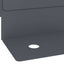 Plænekant 50 pcs 102 x 4 x 4 cm Stål Antracit