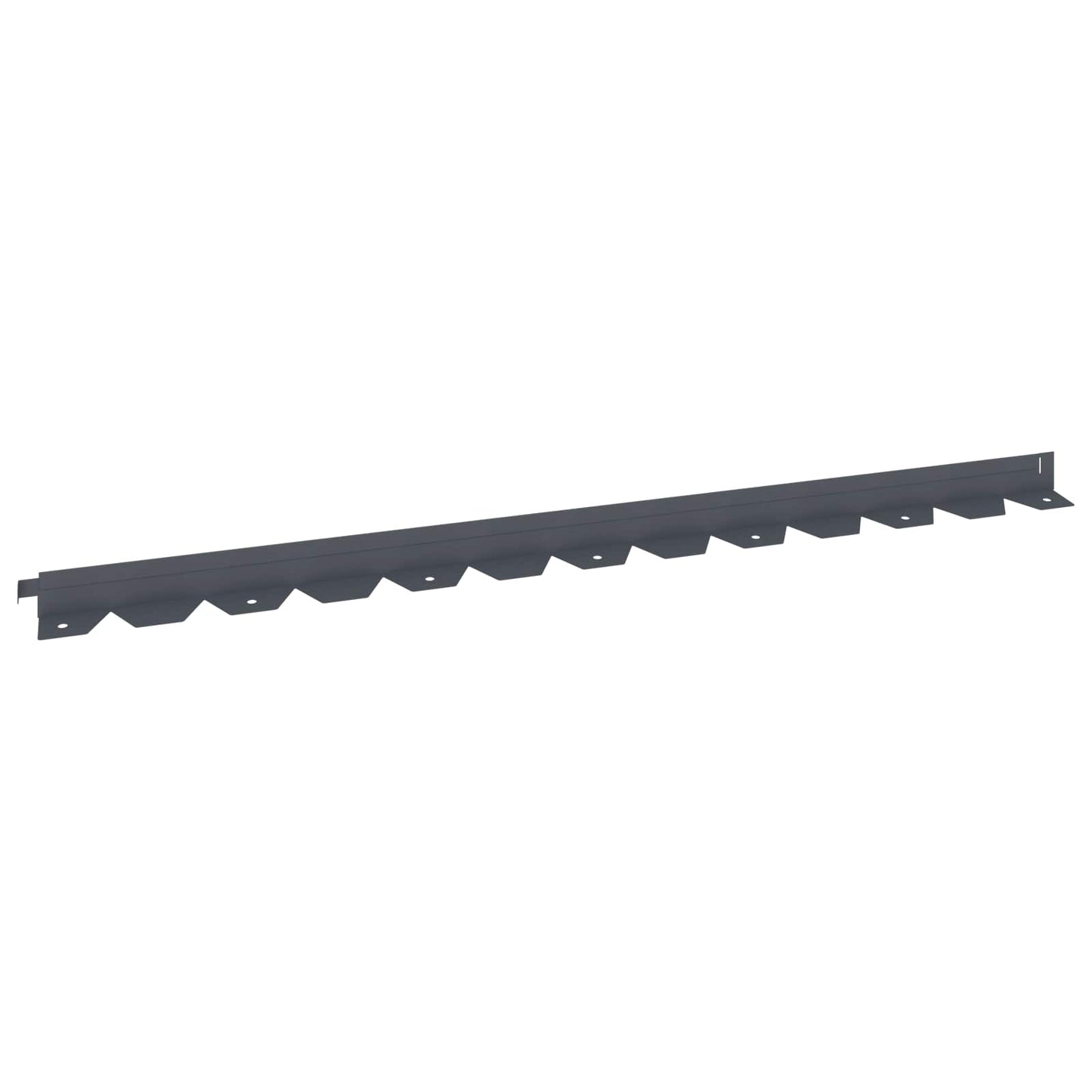 Plænekant 50 pcs 102 x 4 x 4 cm Stål Antracit
