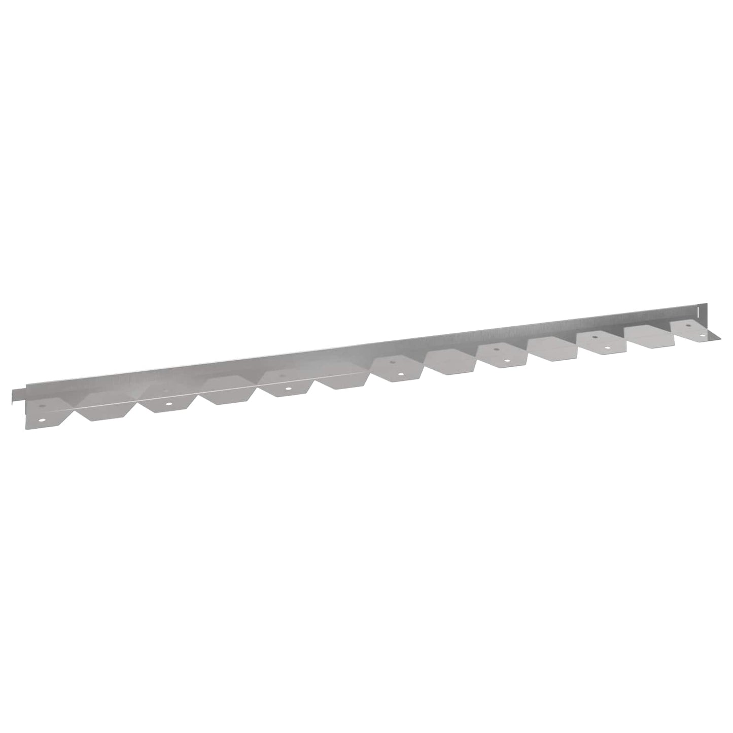 Plænekant 50 pcs 102 x 4 x 4 cm Stål Sølv