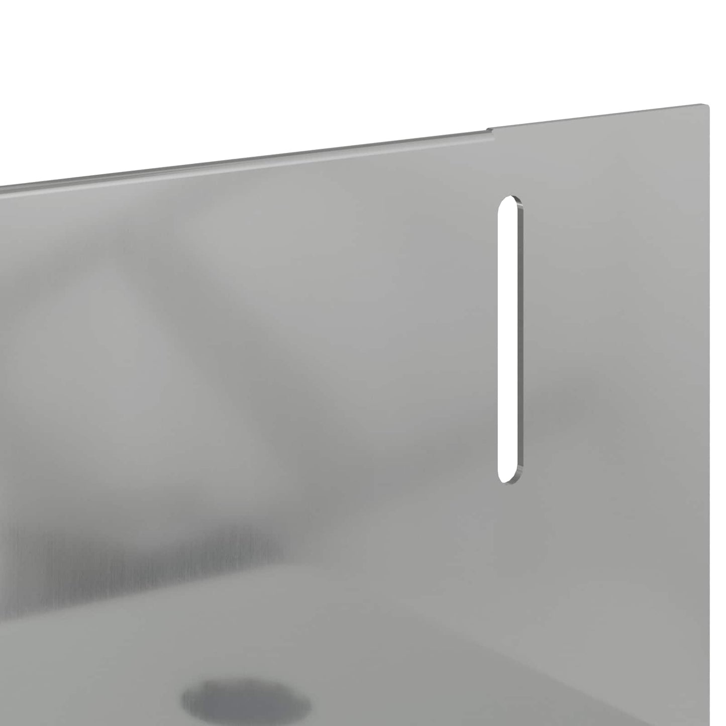 Plænekant 30 pcs 102 x 4 x 4 cm Stål Sølv