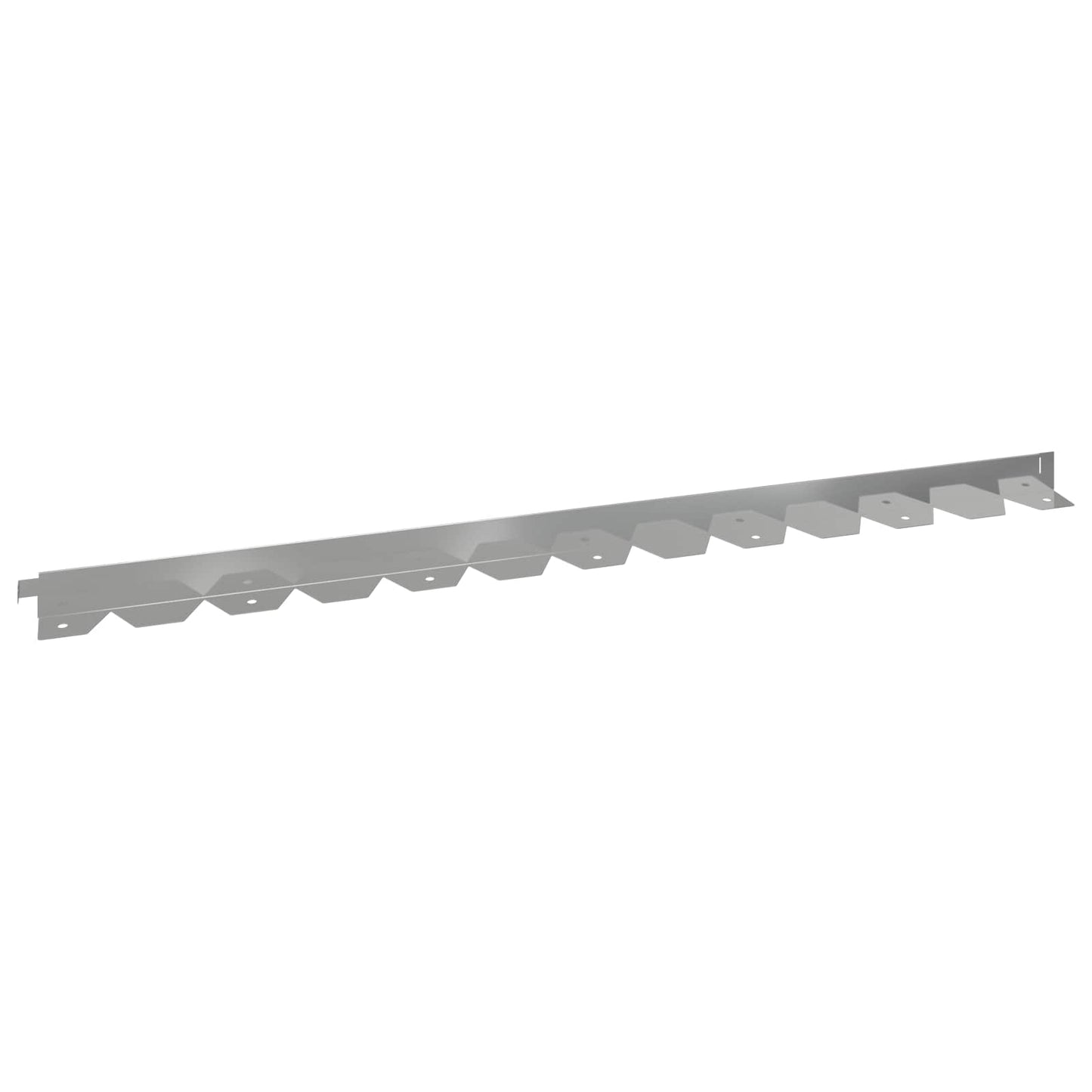 Plænekant 50 pcs 102 x 4 x 4 cm Stål Sølv