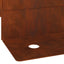 Plænekant 20 pcs 102 x 4 x 4 cm Stål Rusten
