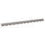 Plænekant 50 pcs 102 x 4 x 4 cm Stål Rusten