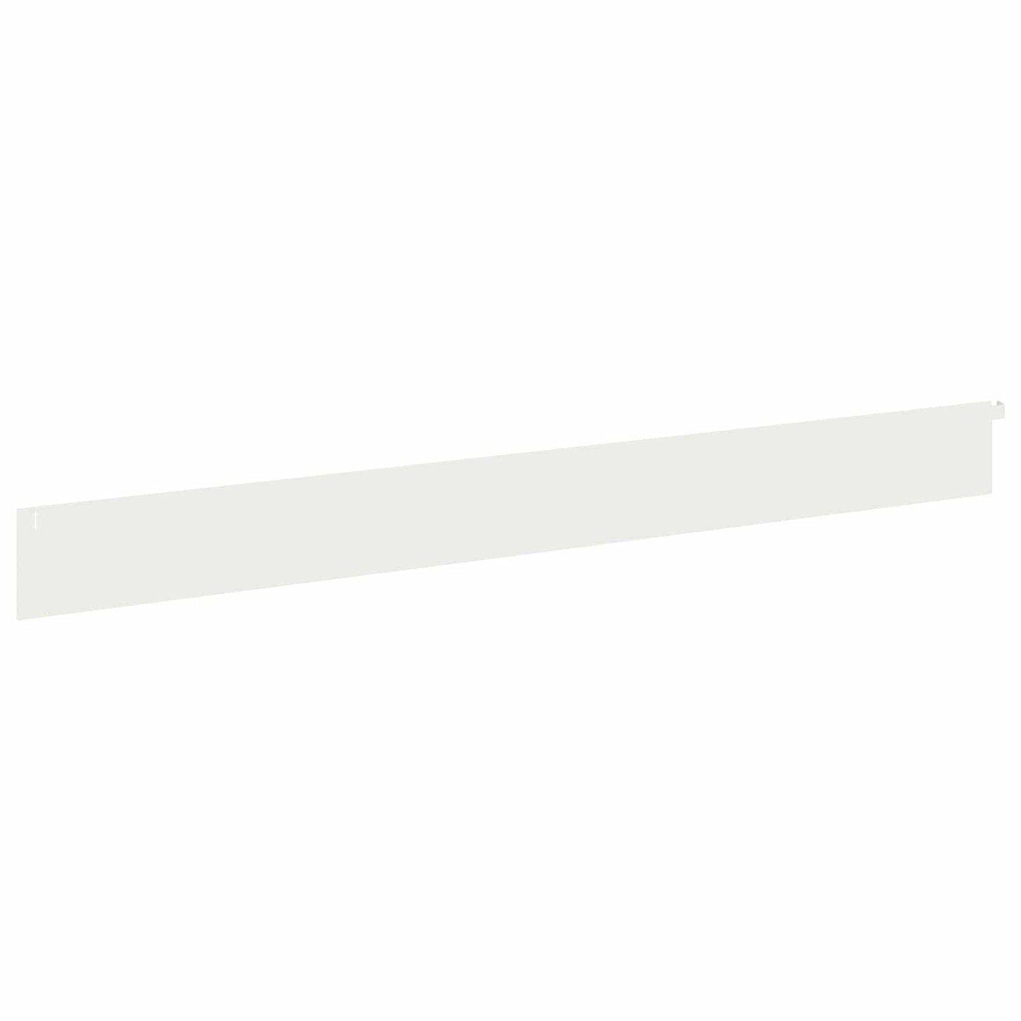 Plænekant 30 pcs 102 x 10 x 4 cm Stål Hvid