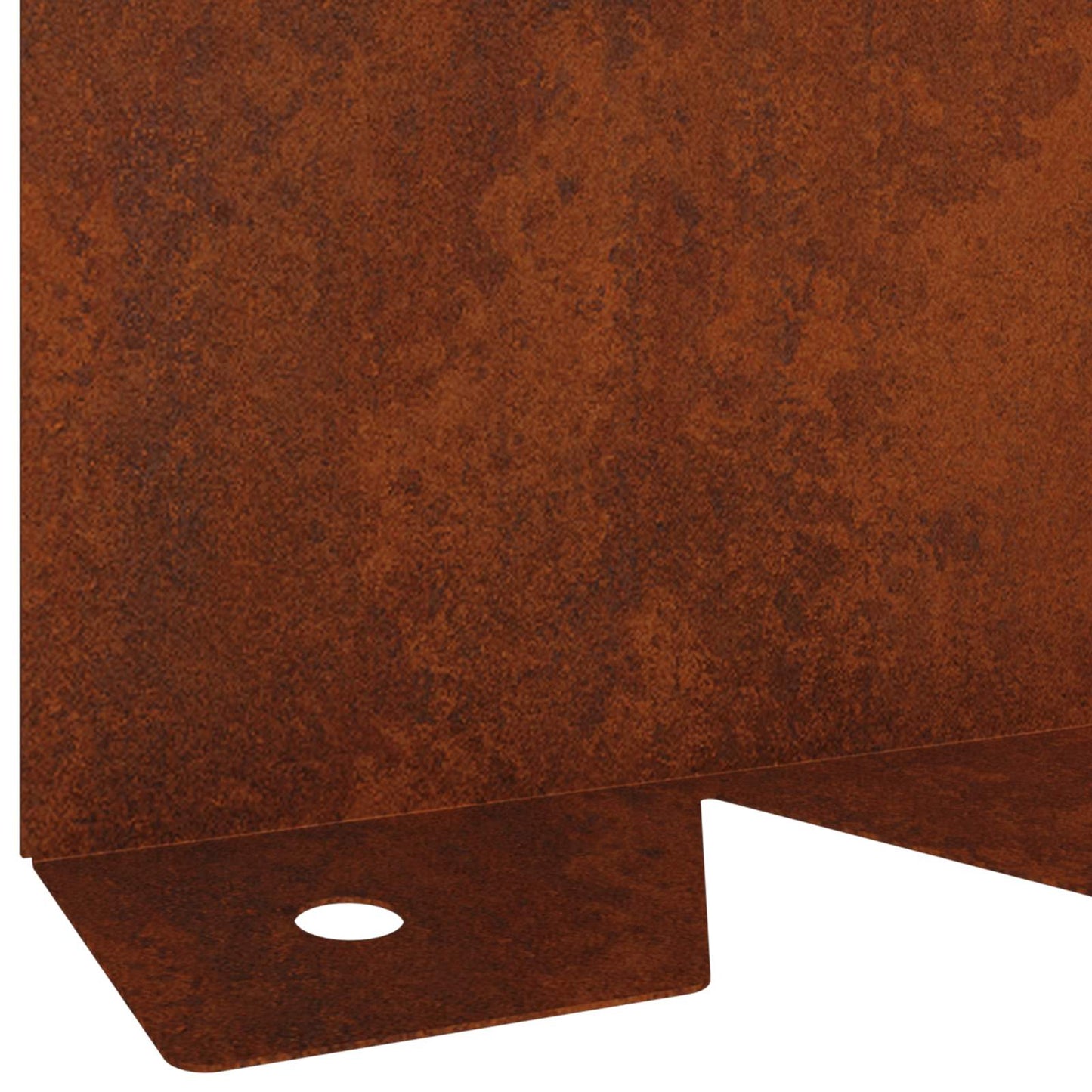 Plænekant 10 pcs 102 x 10 x 4 cm Stål Rusten