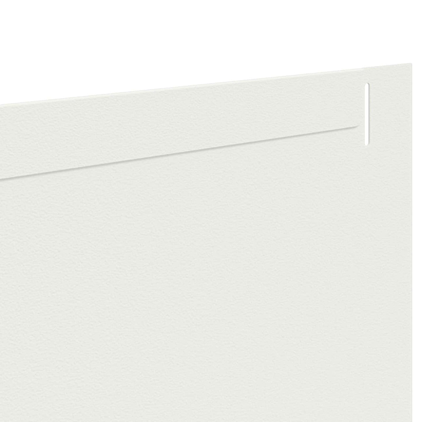 Plænekant 30 pcs 102 x 15 x 4 cm Stål Hvid