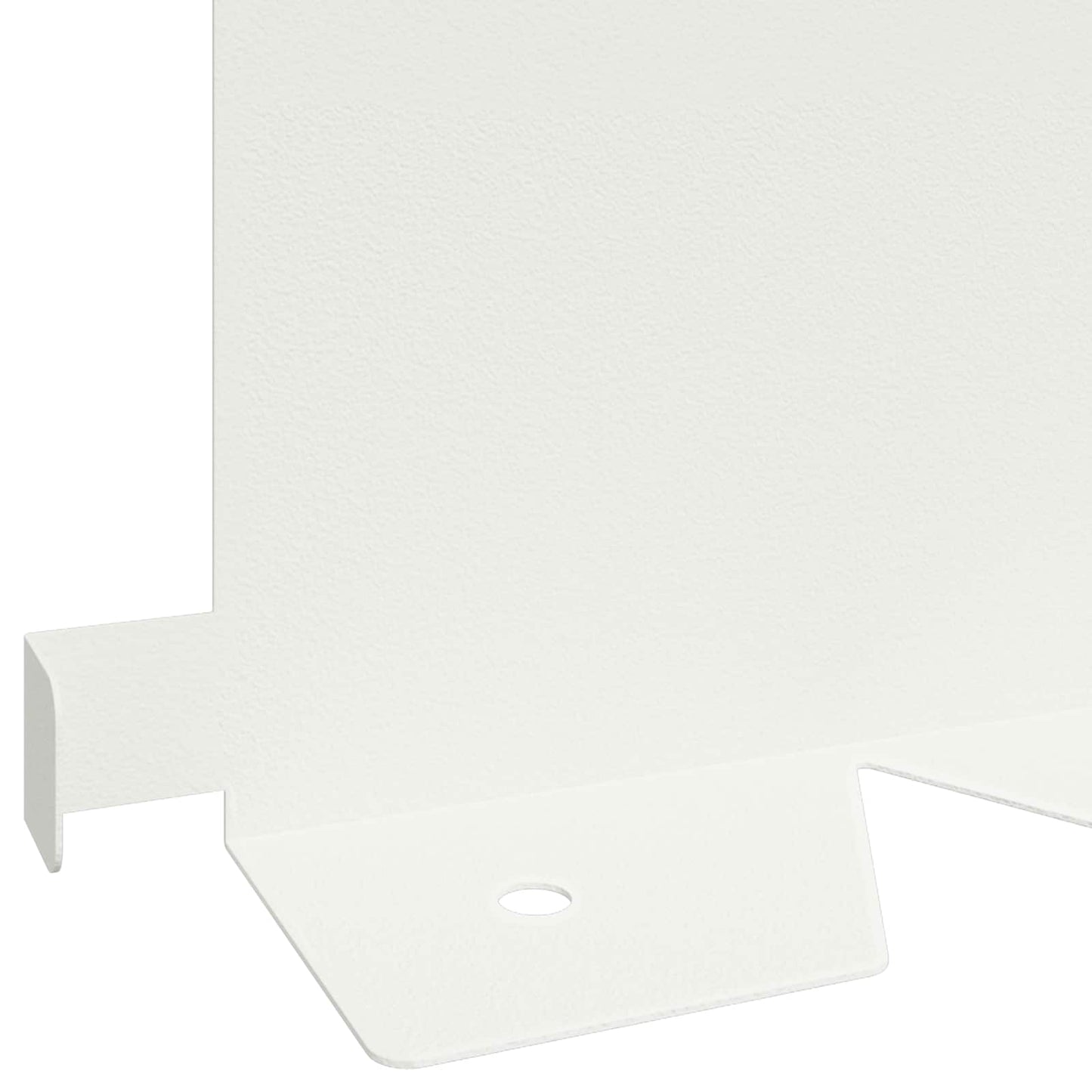 Plænekant 30 pcs 102 x 15 x 4 cm Stål Hvid