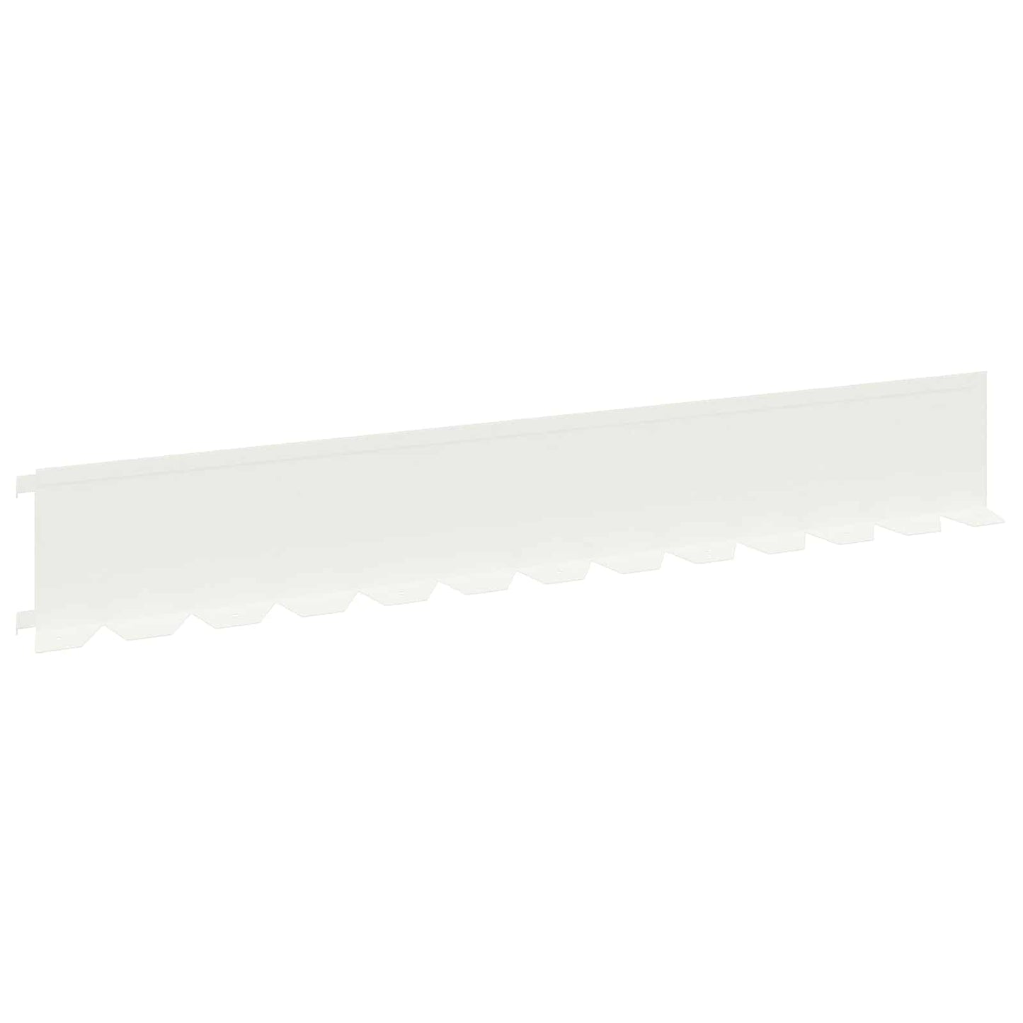 Plænekant 30 pcs 102 x 15 x 4 cm Stål Hvid