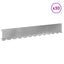 Plænekant 30 pcs 102 x 15 x 4 cm Stål Sølv