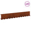 Plænekant 20 pcs 102 x 15 x 4 cm Stål Rusten