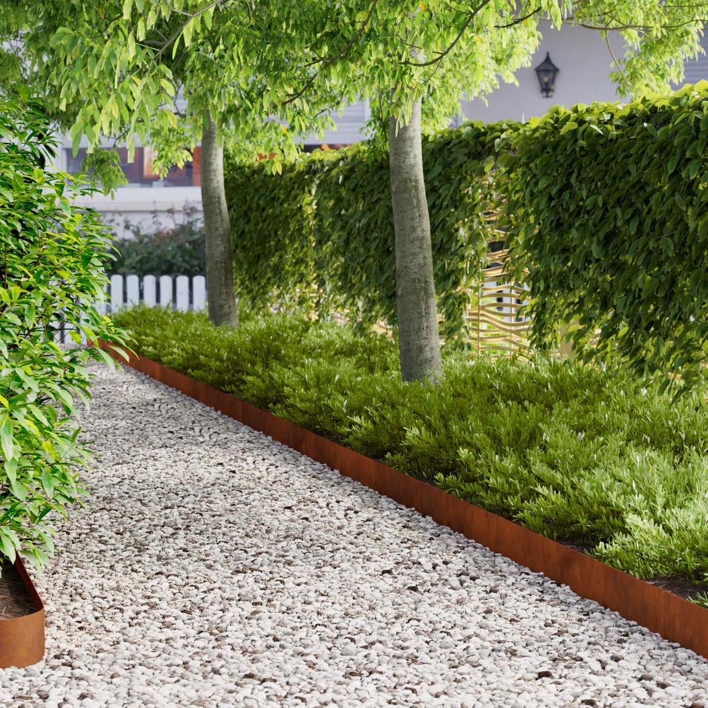 Plænekant 20 pcs 100 x 15 cm Stål Rusten