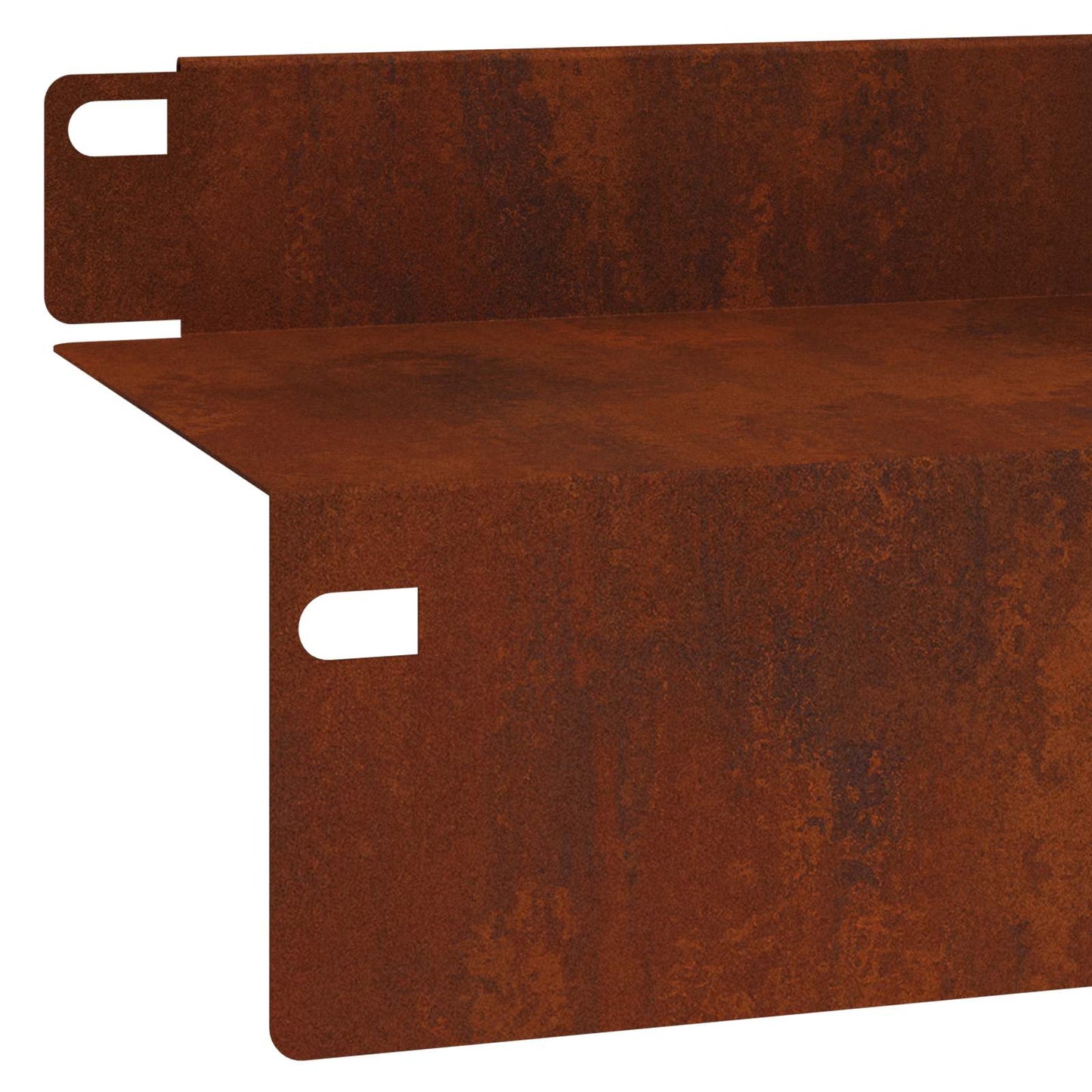 Plænekant 10 pcs 100 x 10 x 8 cm Stål Rusten