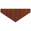 Plænekant 4 pcs 100 x 45 cm Stål Rusten