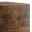 Natskab 2 stk. Røget eg 33,5 x 34,5 x 50 cm Konstrueret træ