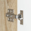 Natskab 2 pcs Sonoma-eg 33,5 x 34,5 x 50 cm Konstrueret træ