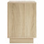 Natskab 2 pcs Sonoma-eg 33,5 x 34,5 x 50 cm Konstrueret træ