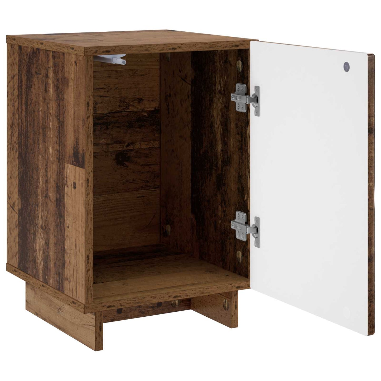Natskab 2 pcs Gammelt træ 33,5 x 34,5 x 50 cm Konstrueret træ