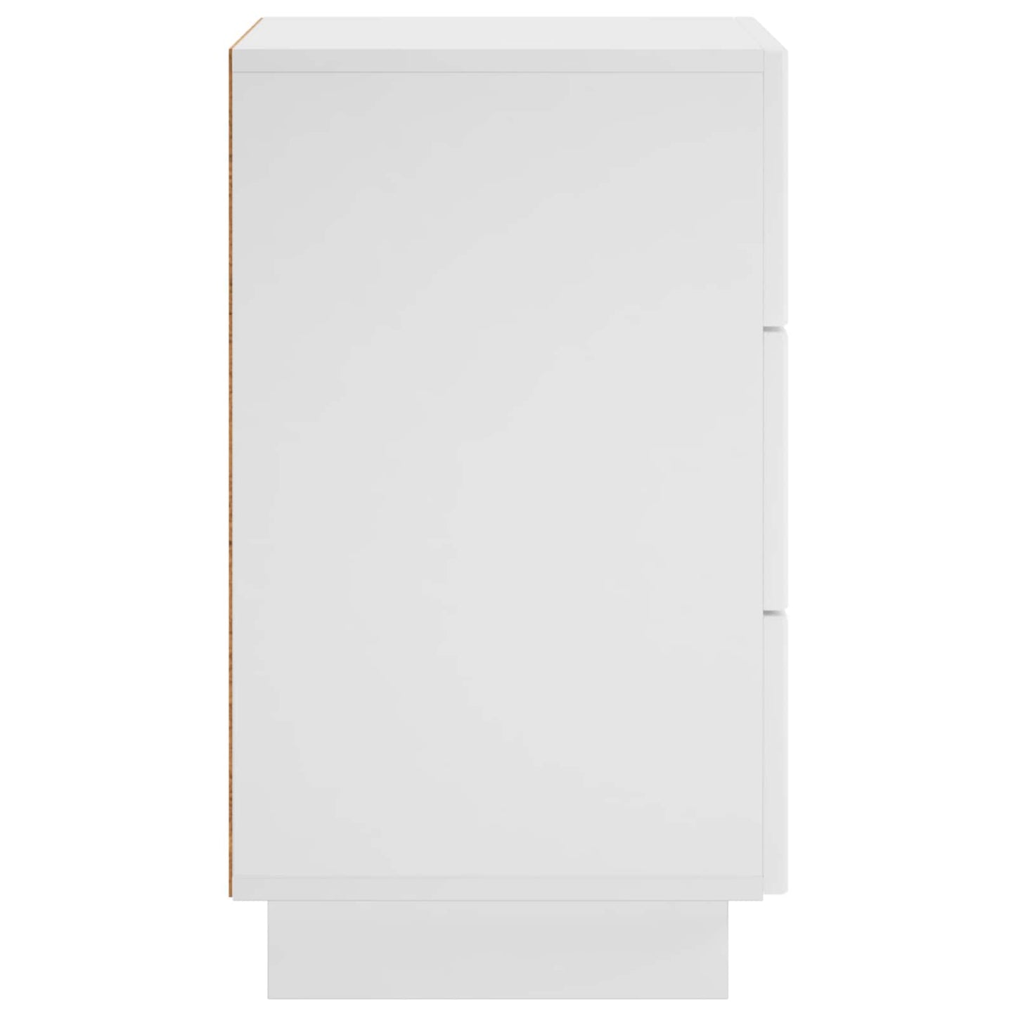 Natskab 2 pcs Hvid 33,5 x 34,5 x 60 cm Konstrueret træ