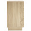 Natskab 2 pcs Sonoma-eg 33,5 x 34,5 x 60 cm Konstrueret træ
