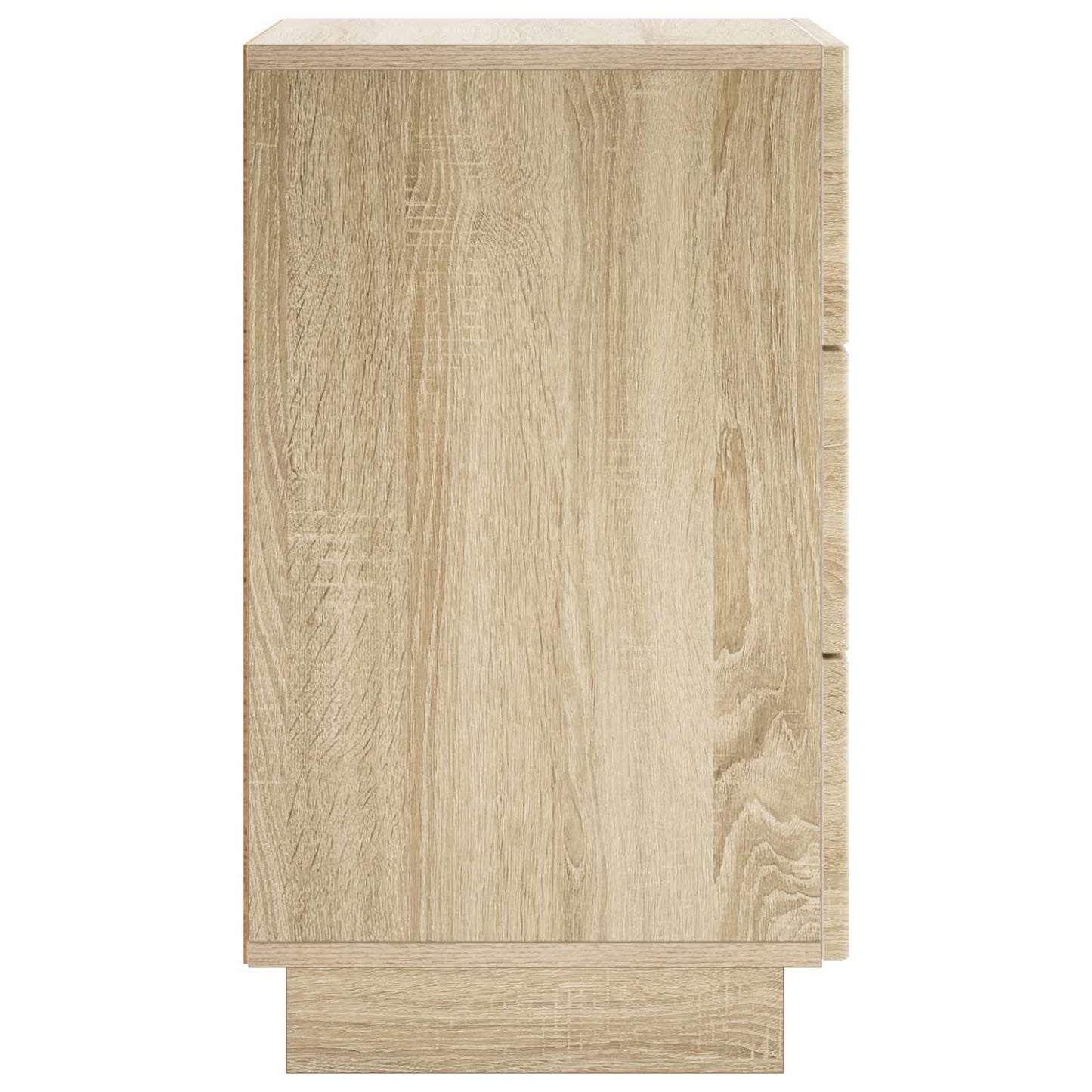 Natskab 2 pcs Sonoma-eg 33,5 x 34,5 x 60 cm Konstrueret træ