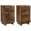 Natskab 2 pcs Røget eg 33,5 x 34,5 x 60 cm Konstrueret træ