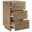 Natskab 2 pcs Artisan-eg 33,5 x 34,5 x 60 cm Konstrueret træ