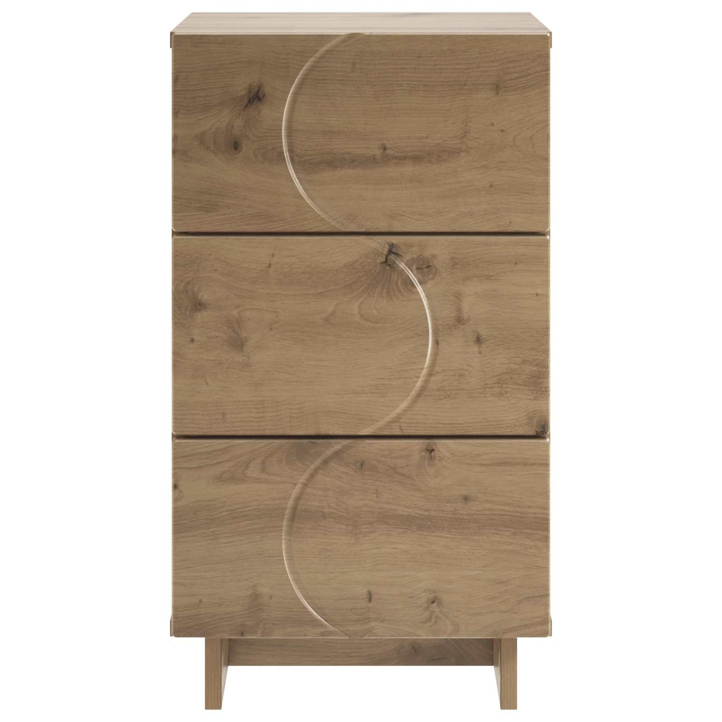 Natskab 2 pcs Artisan-eg 33,5 x 34,5 x 60 cm Konstrueret træ