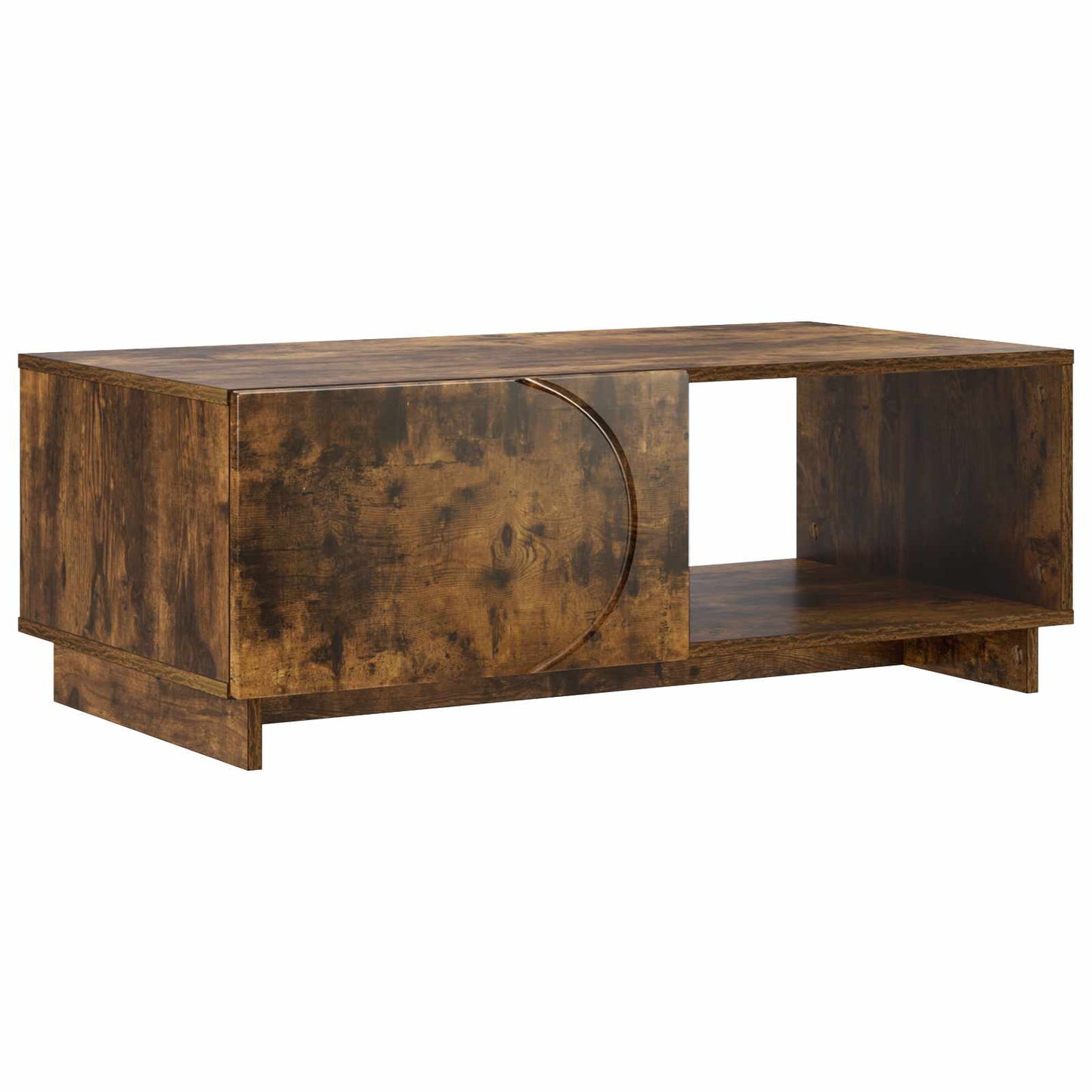 Sofabord Røget eg 95 x 50,5 x 35 cm Konstrueret træ