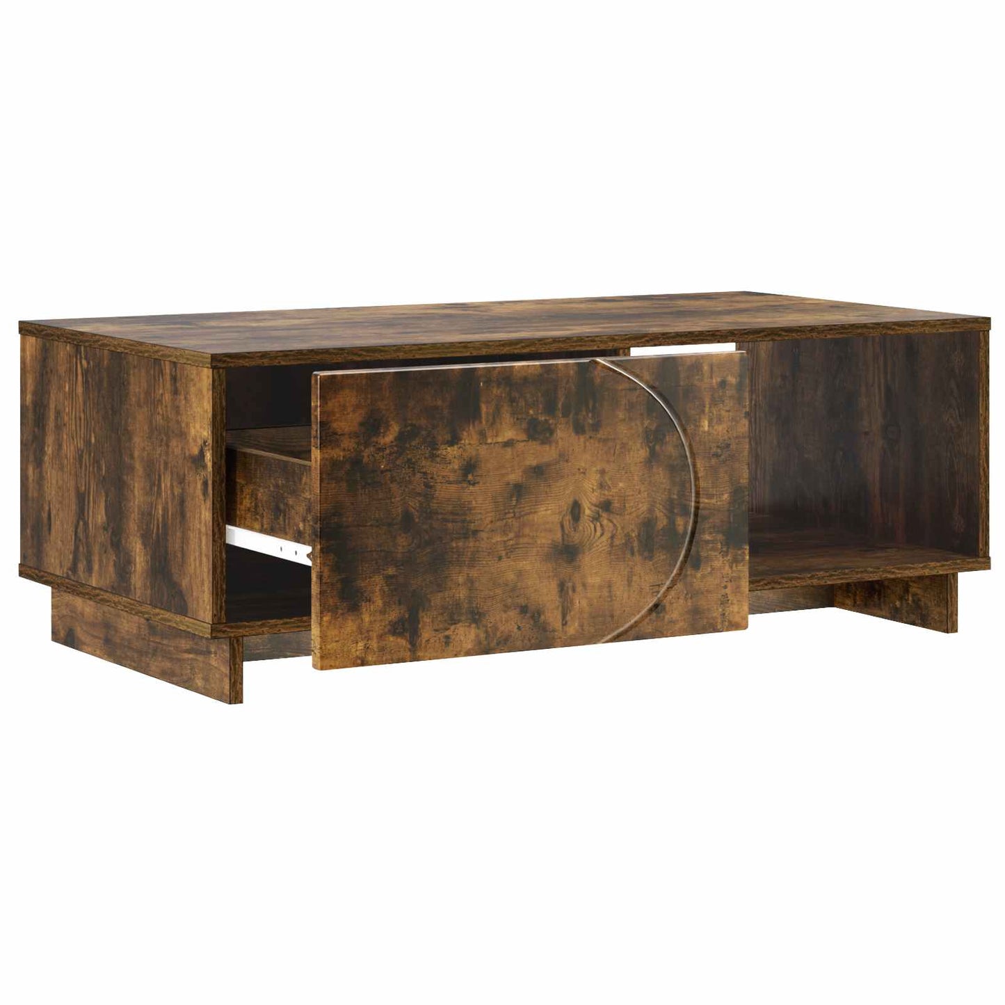 Sofabord Røget eg 95 x 50,5 x 35 cm Konstrueret træ