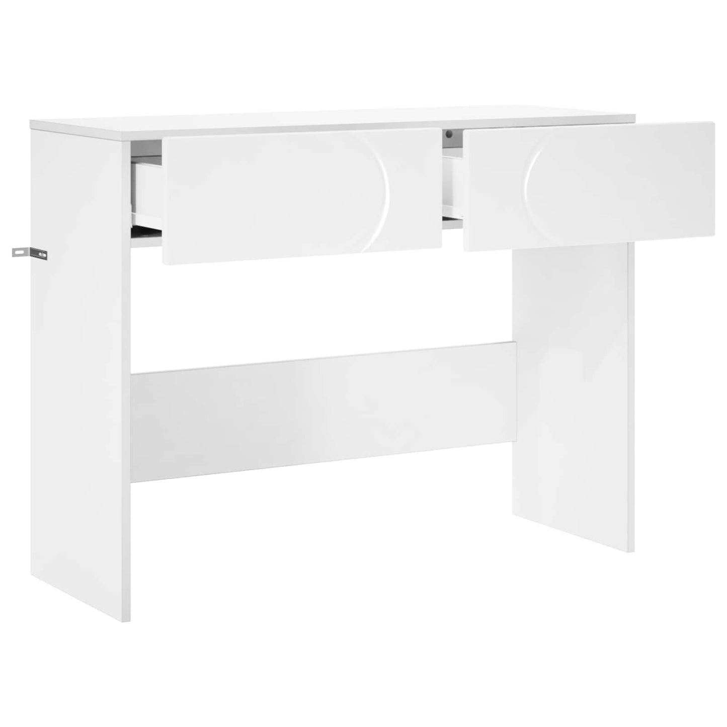 Konsolbord Hvid 96,5 x 38 x 75 cm Konstrueret træ
