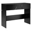 Konsolbord Sort 96,5 x 38 x 75 cm Konstrueret træ