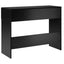 Konsolbord Sort 96,5 x 38 x 75 cm Konstrueret træ