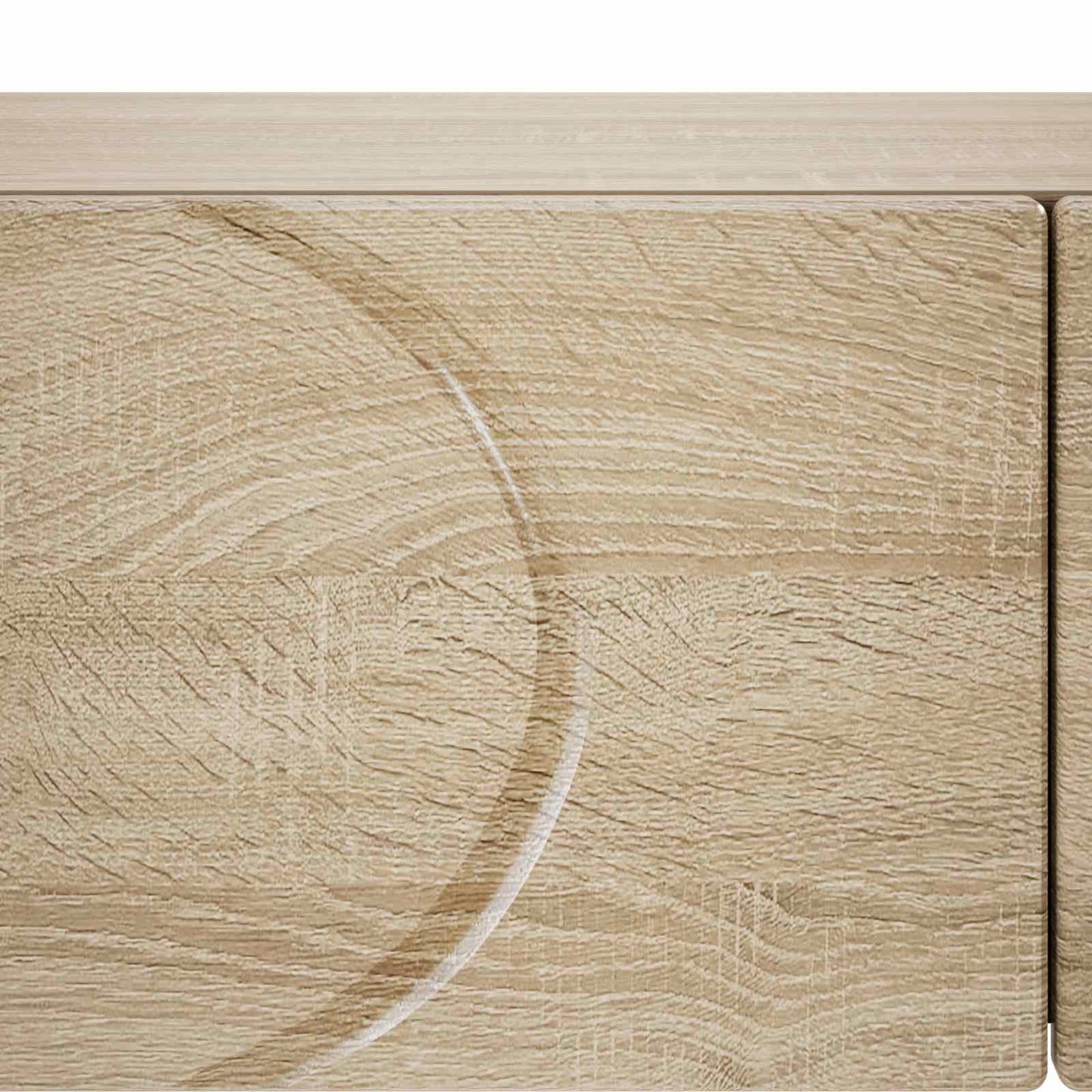 Konsolbord Sonoma-eg 96,5 x 38 x 75 cm Konstrueret træ