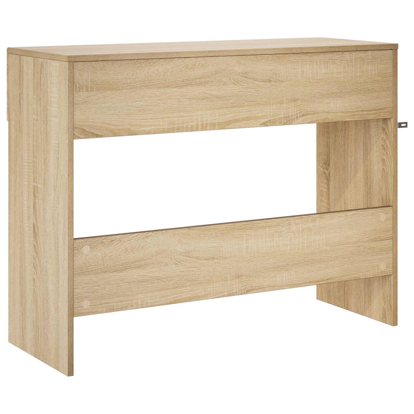 Konsolbord Sonoma-eg 96,5 x 38 x 75 cm Konstrueret træ