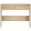 Konsolbord Sonoma-eg 96,5 x 38 x 75 cm Konstrueret træ