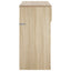 Konsolbord Sonoma-eg 96,5 x 38 x 75 cm Konstrueret træ