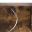 Konsolbord Røget eg 96,5 x 38 x 75 cm Konstrueret træ