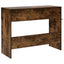 Konsolbord Røget eg 96,5 x 38 x 75 cm Konstrueret træ